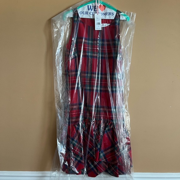 Vineyard Vines Red Plaid Dress - Picture 3 of 5
